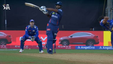 IPL 2025 M45: MI vs LSG - Nicholas Pooran Six