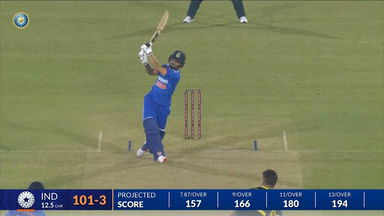 IND vs AUS 2023-24, 4TH T20I: Rinku Singh Six