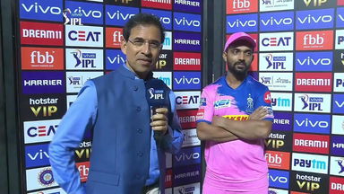 M04: RR vs KXIP – Ajinkya Rahane Interview