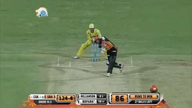 M4: CSK vs SRH – Ravi Bopara Six