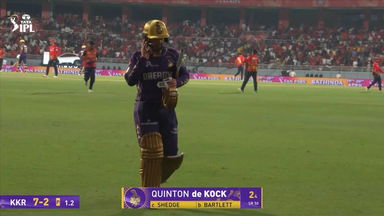 IPL 2025 M31: PBKS vs KKR - Quinton De Kock Wicket