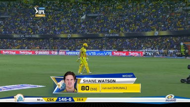 Final: MI vs CSK – Shane Watson Wicket