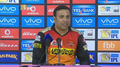 M21: SRH vs DD  – Press Conference – V. V. S. Laxman