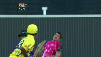 M3: CSK vs SYD – Badrinath c Haddin b Henriques