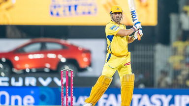 MS Dhoni delights Chepauk with late flourish