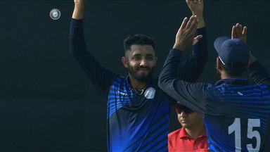 Vijay Hazare Trophy SF2: Dharmendrasinh Jadeja's four-wicket haul