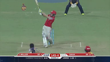 M11: KKR vs KXIP – David Miller Six