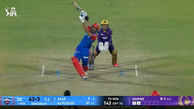 IPL 2025 M48: DC vs KKR - Axar Patel Six