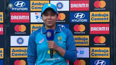 IND-W vs AUS-W 2022, 4THT20I: Alana King, Interview