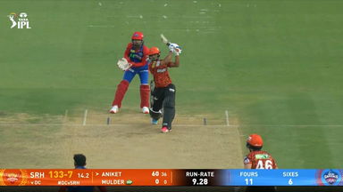 IPL 2025 M10: DC vs SRH - Aniket Verma Six