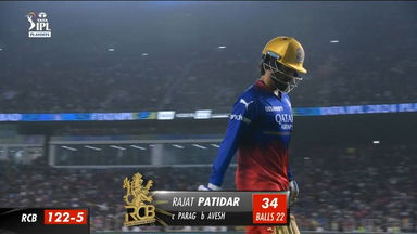 Eliminator: RR vs RCB – Rajat Patidar Wicket