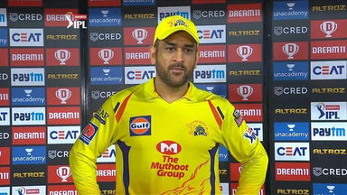 M34: DC vs CSK – MS Dhoni Interview