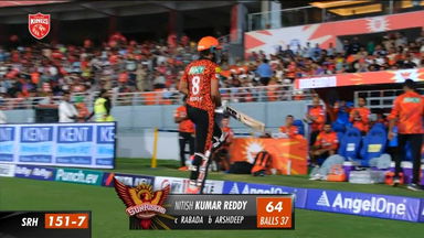 M23: PBKS vs SRH – Nitish Reddy Wicket