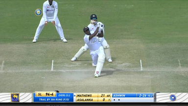 IND vs SL 2022, 1st Test, Day 3: Angelo Mathews Six