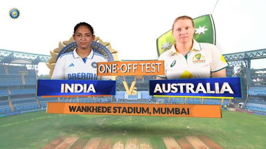 IND-W vs AUS-W 2023-24, 1st Test, Day 1: Match Highlights