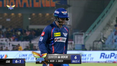M21: LSG vs GT – Quinton De Kock Wicket