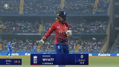 IND-W vs ENG-W 2023, 2ND T20I: Danielle Wyatt Wicket