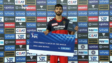 M43: RR vs RCB  – VIVO perfect catch of the match – Devdutt Padikkal