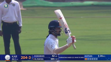 Ranji Trophy 2025-26 QF4, Mumbai vs Karnataka: Sumptuous KL Rahul leads Karnataka's chase with 130(182)