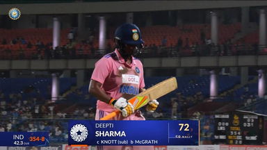 IND-W vs AUS-W 2025, 3rd ODI: Deepti Sharma Wicket