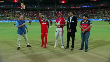 M42: RCB vs KXIP – Toss