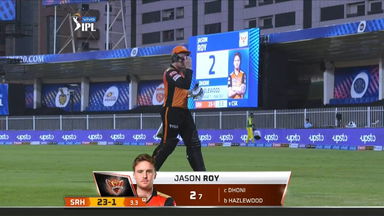 M44: SRH vs CSK – Jason Roy Wicket