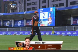 M44: SRH vs CSK – Jason Roy Wicket