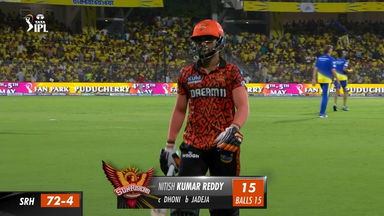 M46: CSK vs SRH – Nitish Kumar Reddy Wicket