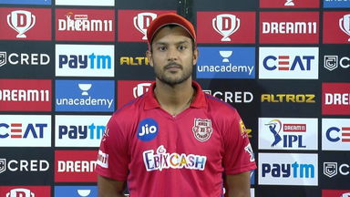 M13: KXIP vs MI – Mayank Agarwal Interview