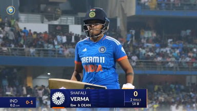 IND-W vs ENG-W 2023, 2ND T20I: Shafali Verma Wicket