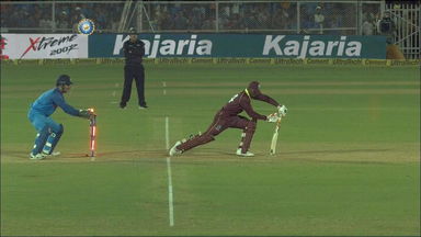 That lightning fast stumping from MS Dhoni