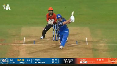 IPL 2026 M41: MI vs SRH - Will Jacks Six