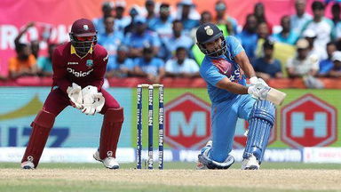 India vs WI, T20Is in USA - 1st T20I: Rohit Sharma's 28-ball 62