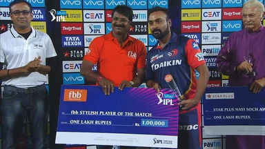 M36: SRH vs DD – fbb Stylish player of the match – Amit Mishra