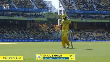 IPL 2026 M37: CSK vs GT - Sanju Samson Wicket