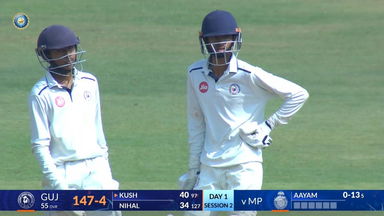 Cooch Behar Trophy 2025-26 Final, Gujarat vs Madhya Pradesh, Day 1: Match Highlights