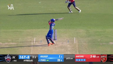 M02: PBKS vs DC –  Abishek Porel Six