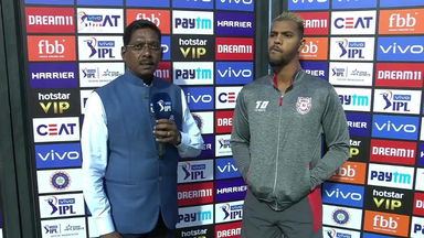 M04: RR vs KXIP – Nicholas Pooran Interview