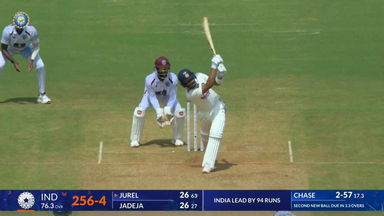 IND vs WI 2025, 1st Test: Dhruv Jurel Six