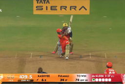 Six: Match 9, Royal Challengers Bengaluru vs Gujarat Giants, WPL 2026: Kashvee Gautam Six