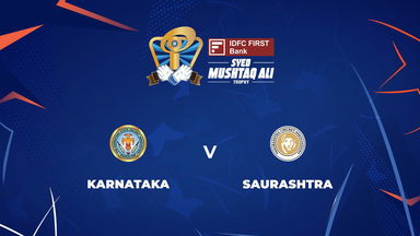 SMAT 2025, Karnataka vs Saurashtra: Match Highlights