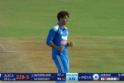 IND A vs AUS A 2026, 1st One-Day: Suryansh Shedge's vital spell of 4/40