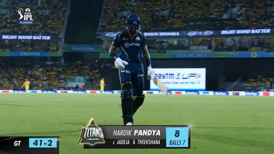 Q1: GT vs CSK – Hardik Pandya Wicket