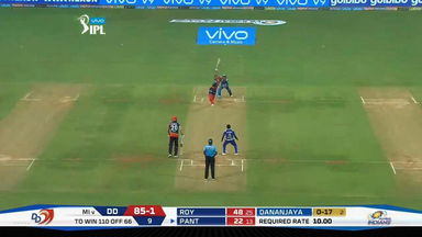 M09: MI vs DD – Rishabh Pant Six