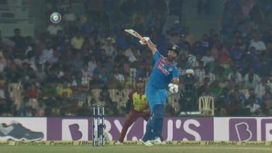 Rishabh Pant's one-handed SIX