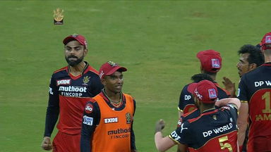 Virat gets the DRS bang on