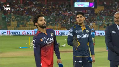 IPL 2025 M14: RCB vs GT - Toss