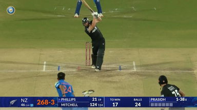 IND vs NZ 2026, 2nd ODI: Glenn Phillips Six