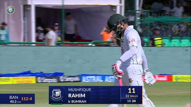 IND vs BAN 2024, 2ND Test: Mushfiqur Rahim Wicket