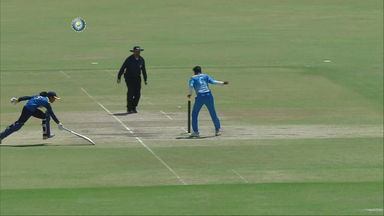 Rakshitha Krishnappa's brilliant direct hit to run-out Sonia
